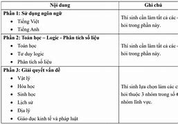 Cấu Trúc Đánh Giá Tư Duy 2025